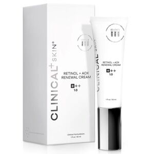 NWT CLINICAL SKIN RETINOL AND AOX renewal cream